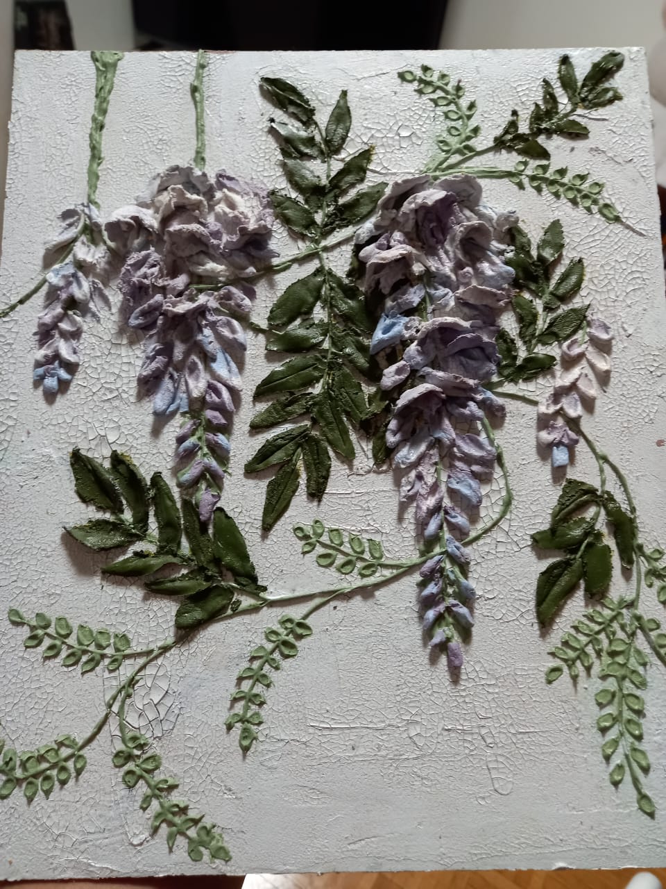 Unique Handcrafted Wisteria Flowers paintings